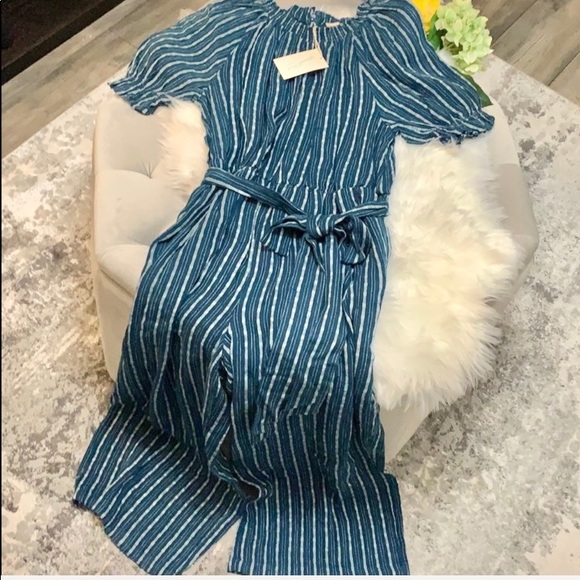 Pants - New! Dark Teal Belted Jumper XL